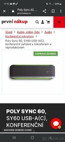 POLY SYNC 60, SY60-M USB-A(C), - 5