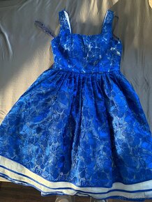 Modré šaty Chichiclothing - 5