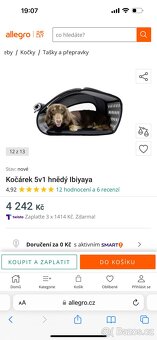 Kočárek a autosedacka 5v1 - 5