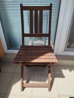 IKEA zahradní/balkonový set BOLLÖ - 5