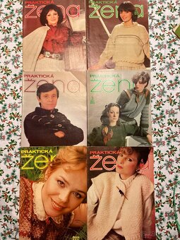 Retro časopisy Praktická žena roky 1975-1991 - 5