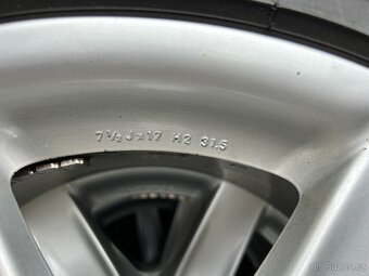 Alu kola original Fiat 17" včetně pneu - 5
