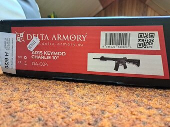 [Delta Armory] AR15 KeyMod 10” černá CHARLIE - 5