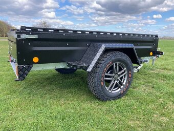 OFFROAD Přívěsný Vozík Valník BLACKOUT 1300kg TPV/Böckmann - 5