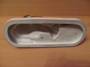 Retro porcelánový pes - 5