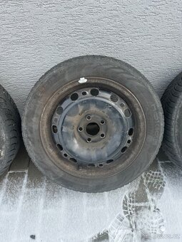 Plechové disky Škoda Fabia 5x100 r15 zimní - 5