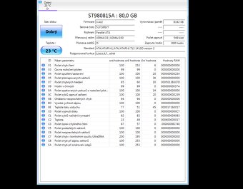 6x IDE HDD do Notebooku bez vadných sektorů. - 5