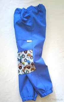 Nové LETNÍ SOFTSHELLOVÉ KALHOTY 3-4 roky, 104 cm - 5