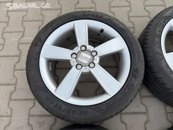 4x al kola 5x112 17 + pneu letní 225/45 R17 - 5