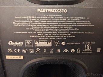 Party reproduktor JBL PARTYBOX 310 černý - 5