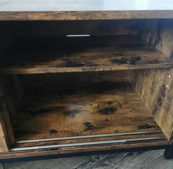 TV stolek v industriálním stylu - 5