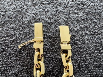 Zlaty naramok pilka 14k 585/1000 100g - 5