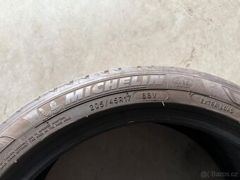 prodám letní pneumatiky 205/45/17 Michelin celá sada - 5