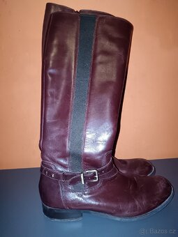 Dámské vysoké kozačky vel 40. - 5