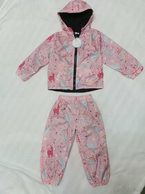 Nový nepromokavý termo set Jednorožci, vel.92/98 - 5