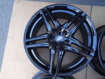 Alu disky černé na Audi, 18", 5x112, ET 30, šíře 8J - 5
