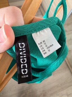 H&M vel. 42/XL letní zelené dámské šaty - 5