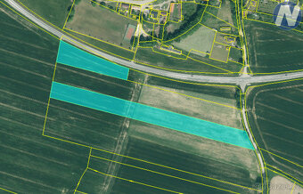 Prodej podílu 1/3 zemědělských pozemků, 182831 m2, Němčice - 5