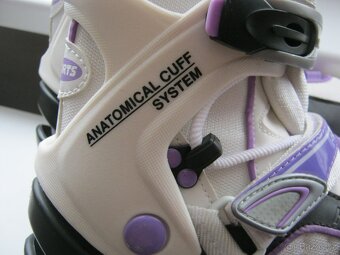 Dámské brusle HYSPORTS vel.38, vnitřní stélka 24cm - 5