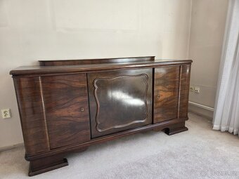 Stylový rustikální příborník / bufet – masivní dřevo, velmi - 5