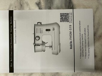 Elektrický šicí stroj (244) - 5