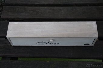 Dřevěná krabička na čaj - 5