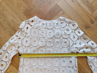 Háčkované šaty, XS - 5