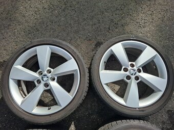 Alu kola 17" Skoda Camelot 5x100 pneu 215/40R17 - 5