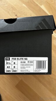 Kopačky Adidas F50 SG Uk 8 - 5