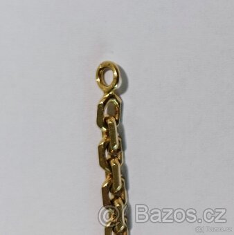 Zlatý řetízek 14k - 585/1000 - státní punc. - 5
