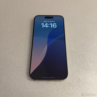 iPhone 15 Pro 256GB bílý titan, 100% baterie, bez škrábance - 5