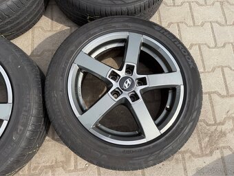 4x al kola 5x114.3 16 + pneu letní 205/55 R16 - 5