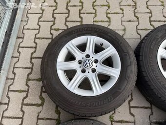 4x al kola 5x120 16 + pneu letní 215/65 R16C - 5