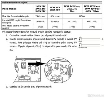 Axpert MKS 3kVA 24V plus  (střídač, měnič) - 5