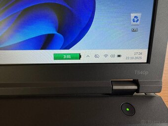 Lenovo Thinkpad T540p, SSD disk, Windows 11, záruka - 5
