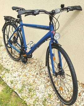 Pánské silniční trekingové kolo ALUMINIUM rám + světla - 5