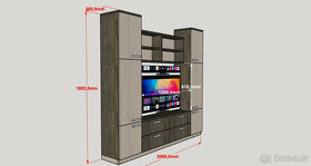 Obývací stěna - 5