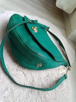 Zelená kabelka Coach - 5