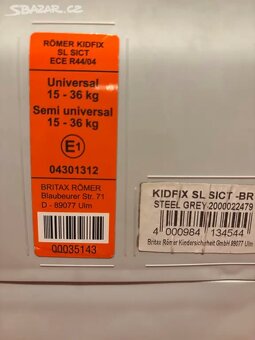 Dětská autosedačka Britax römer - 5