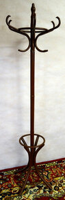 Stojací dřevěný podlahový věšák z masivu THONET/TON masiv - 5