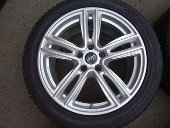 Alu disky na Audi A6, vel. 18", 5x112,ET 30, zimní sada - 5