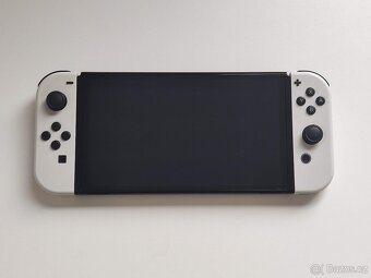 Nintendo Switch OLED TOP STAV + 10her - 5