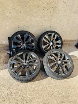 5x100 Originální ALU Kola Škoda R17 Fabia 2,3,4 Rapid,Scala - 5
