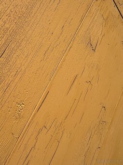 Levný dřevěný obklad Zpuchřelá barva - vintage žluť dubová - 5