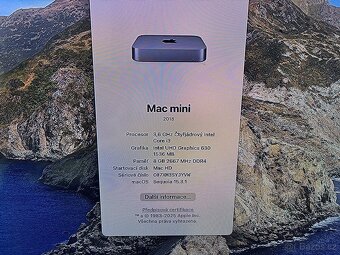 Mac Mini 2018 i3 8GB 128GB - 5