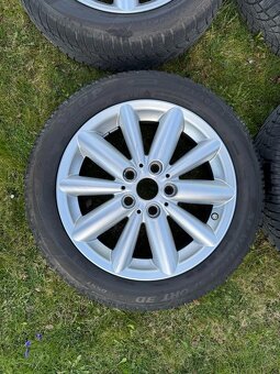 Krásná zimní ALU sada MINI 5x112, 5,5Jx16, TPMS senzory - 5