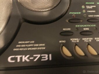 Klávesy CASIO CTK-731 - 5