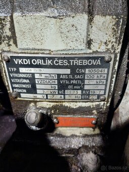 Kompresor ORLÍK 1JSK-75-15 (r.v.1981) - 5
