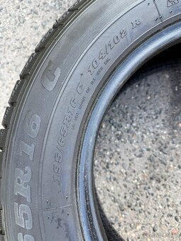 2x zimní pneu Dunlop 195/65 R16 C 104/102 R - 5