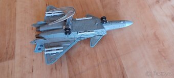 Plastové letadlo stíhačka cca 25cm - 5